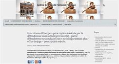 Desktop Screenshot of jpfontaineleveque.be